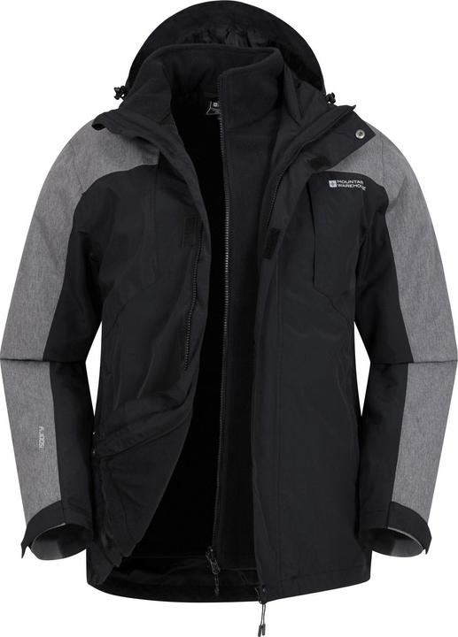 Immagine prodotto Mountain Warehouse District Extreme Giacca Impermeabile 3 In 1 Uomo (M)