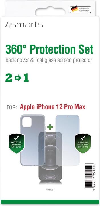 Actual product image 4smarts 360° Protection Set (Apple iPhone 12 Pro Max)