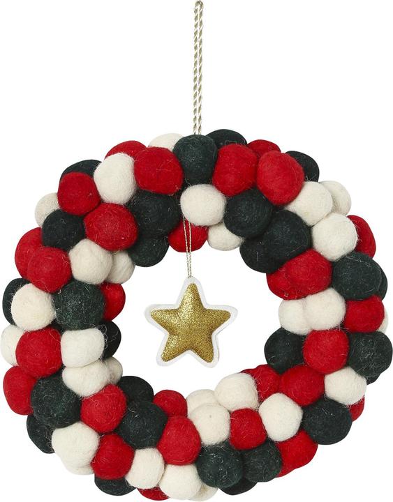 Produktbild Vertbaudet Weihnachtskranz aus Filz