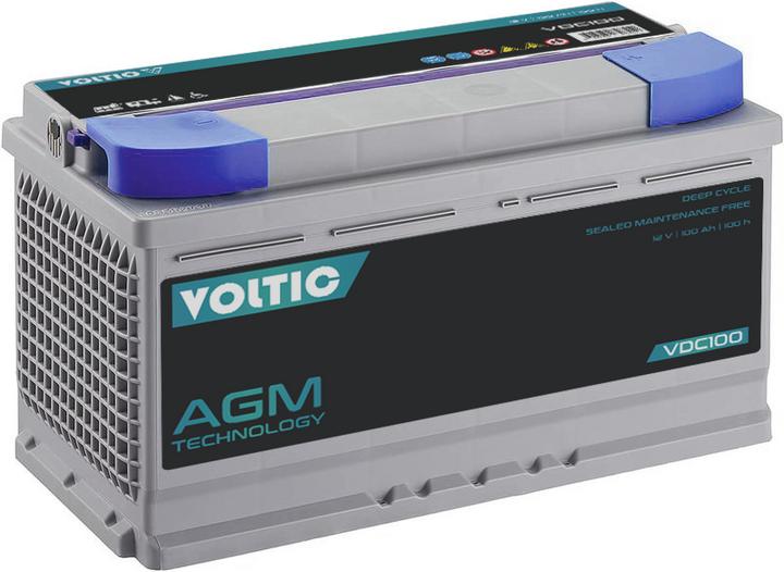 Actual product image Voltic VDC100 (12 V, 100 Ah)