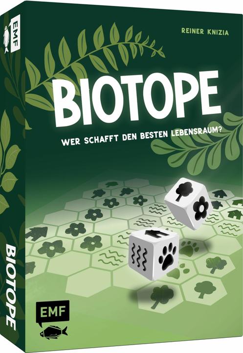 Produktbild Würfelspiel: Biotope - Wer schafft den besten Lebensraum? (Deutsch)