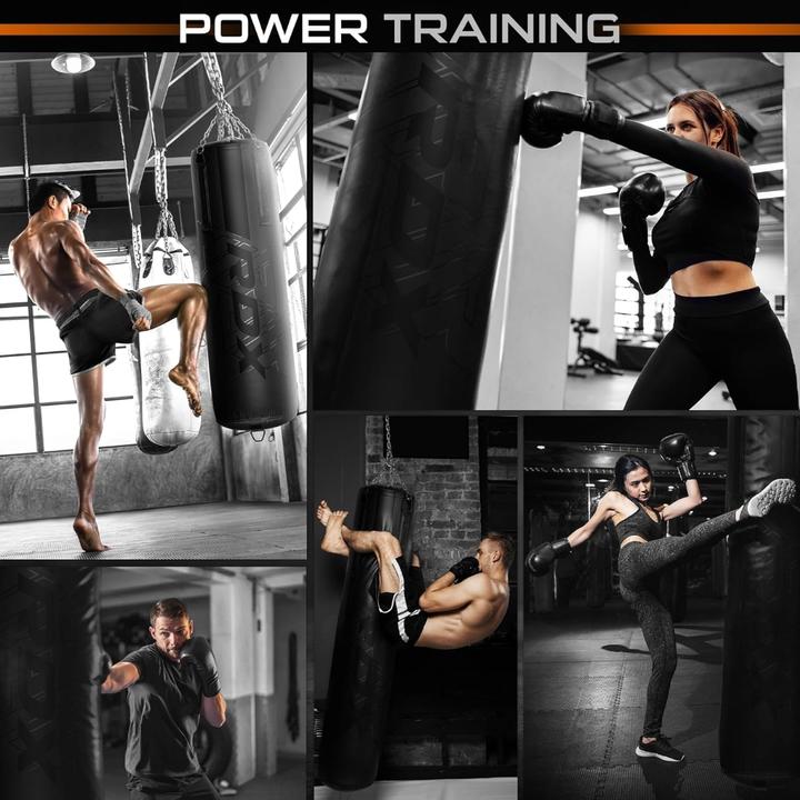 Image du produit Rdx F6 KARA 152 cm 3-en-1 Sac de Frappe & Gants de Sac (150 cm, 20 kg)