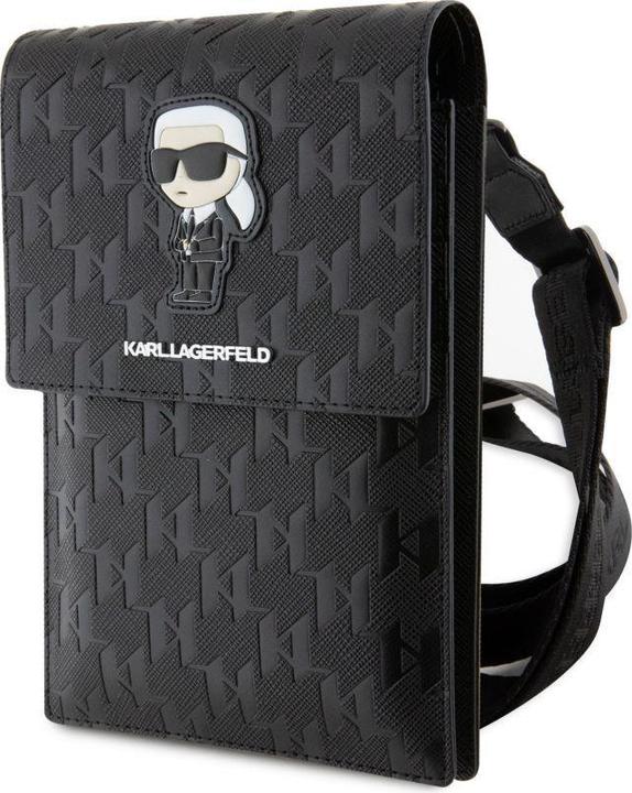 Produktbild Karl Lagerfeld Torebka KLWBSAKHPKK czarny/black Saffiano Monogram Ikonik