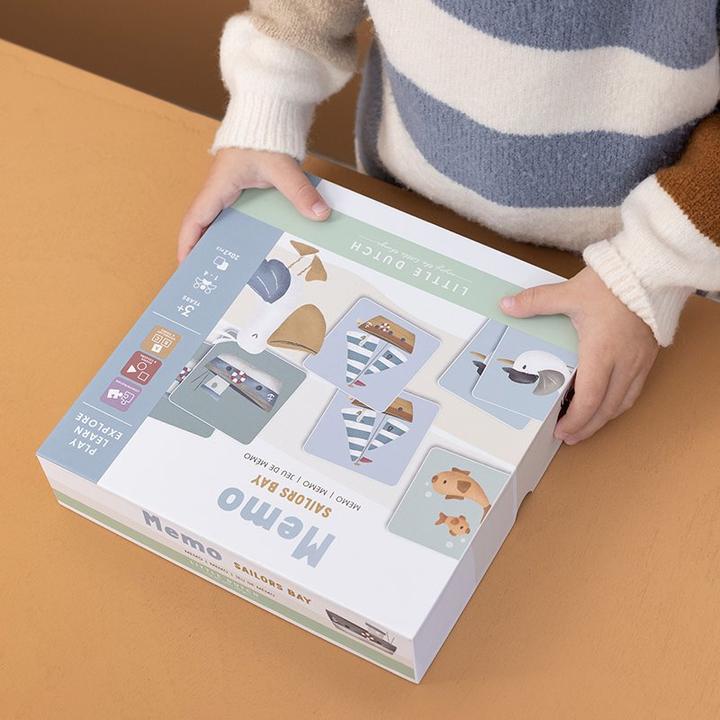 Produktbild Little Dutch Memo Sailors Bay Card Game Matching