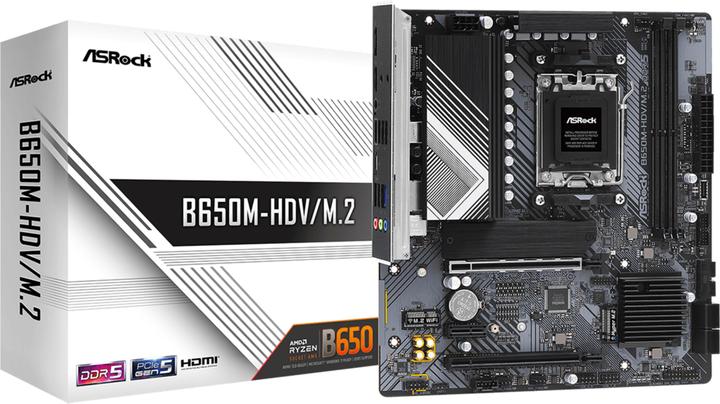 AsRock B650M-HDV/M.2 (AM5, AMD B650, mATX)