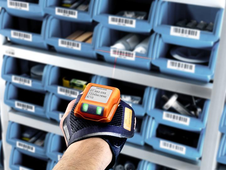 Actual product image ProGlove MARK 2, BT, 2D, MR, BT (BLE, 5.1) (1D barcodes, 2D barcodes)