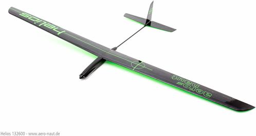 Actual product image Aeronaut Helios 2545mm electric motor glider model kit (Glider)