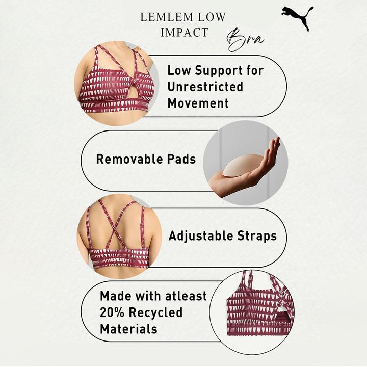 Produktbild Puma Lemlem Low Impact Bra (XS)