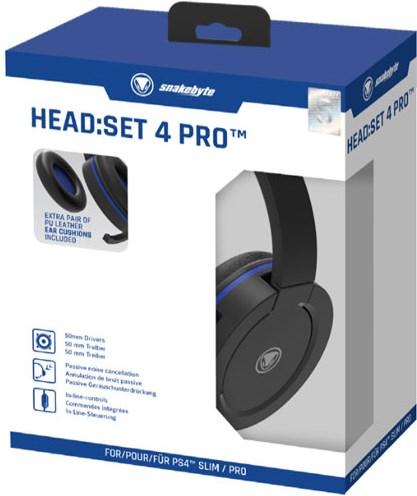 Produktbild Snakebyte PS4 Head: Set 4 Pro (Kabelgebunden)