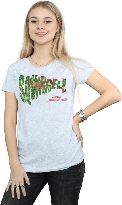 Image du produit National Lampoon´s Vacation National Lampoon's Christmas Vacation - T-shirt SQUIRREL TREE - Femme (XXL)