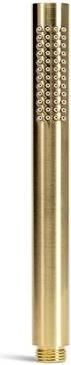 Csdk SL BLUE LABEL Handbrause mit Rubbelfunktion - gebürstetes Gold
