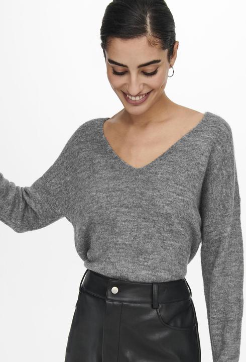 Actual product image JdY V-neck knit sweater (L)