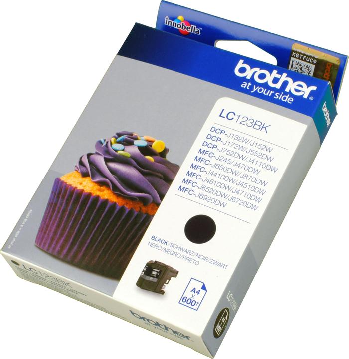 Actual product image Brother Lc-123bk (FC)