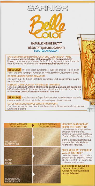 Actual product image Garnier Belle Color (110 Extra Light Natural Blonde)