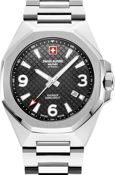 Swiss Alpine Military 7005.1137 Avenger Herrenuhr 42mm 10ATM (Analoguhr, 42 mm)