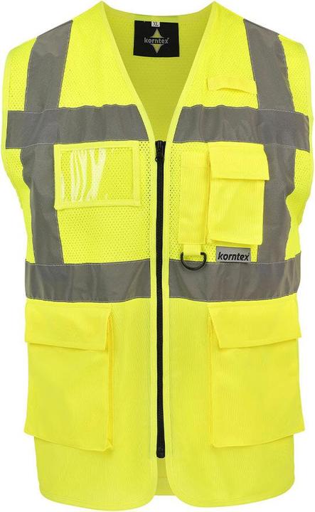 Produktbild Korntex Executive Mesh Multifunktions-Warnweste (S)