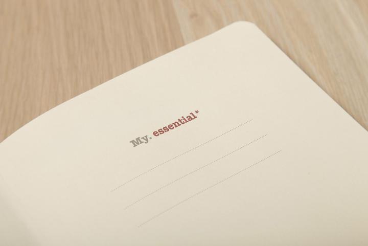 Actual product image Clairefontaine Age Bag Notebook (B5, Lined, Hardcover)