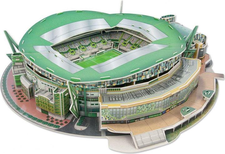 Actual product image Nanostad Sporting Lisboa Estádio José Alvalade Stadium 3D Puzzle (116 pieces)