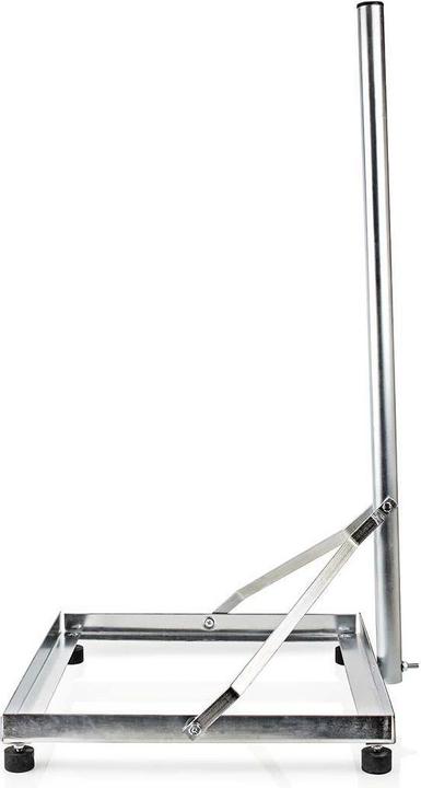 Actual product image Nedis Satellite Balcony Stand / Mast Length: 1.00 m / Maximum Dish Size: 90.0 cm / Base Plate