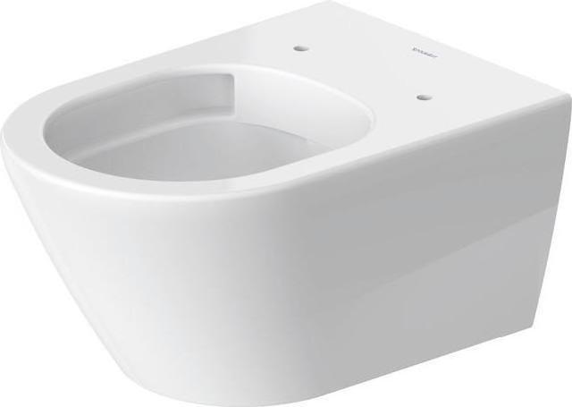 Produktbild Duravit Wand-WC-Set D-NEO tief rim. mit WC-Sitz inkl. Durafix weiss