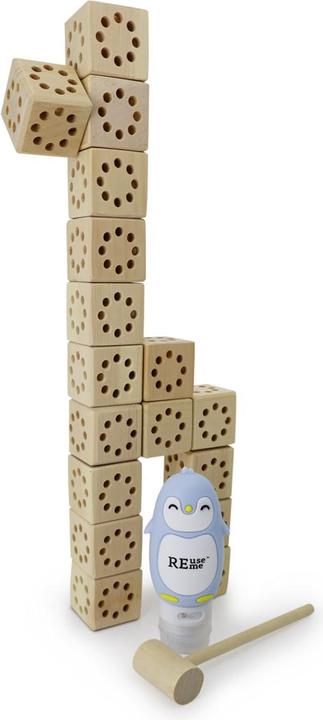 Immagine prodotto Schnarwiler Arven Konstruktionsset mit Silikon Pinguin, befüllt mit LOVE WATER Shampoo
