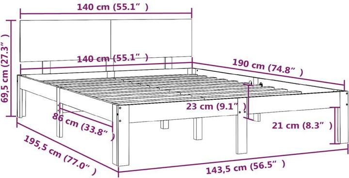Image du produit VidaXL Valina (140 x 190 cm)