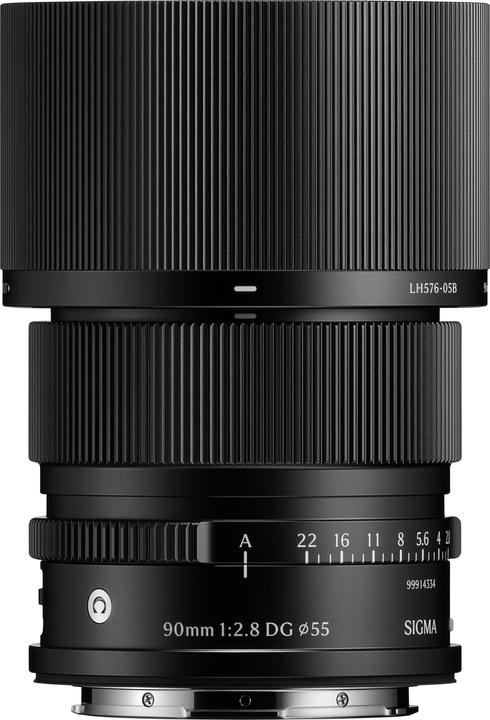 Produktbild Sigma 90mm F2,8 DG | Contemporary (L-Mount) (Black) (L-Mount, Sony E, Vollformat)