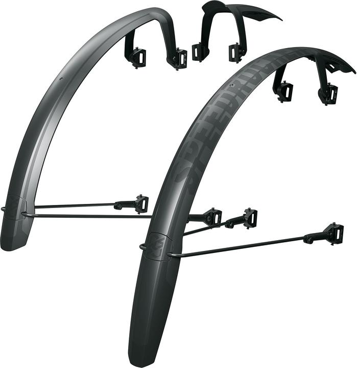 SKS Steckschutzblechgarnitur Speedrocker schwarz (Schutzblech Set)