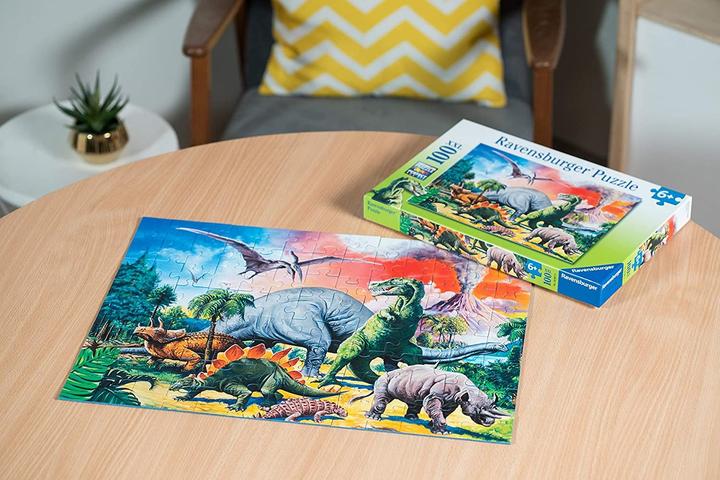 Immagine prodotto Ravensburger Tra i dinosauri (100 pezzi)
