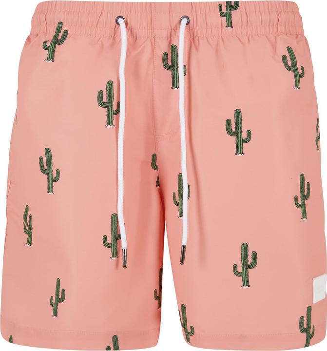 Urban Classics Pattern Swim Shorts