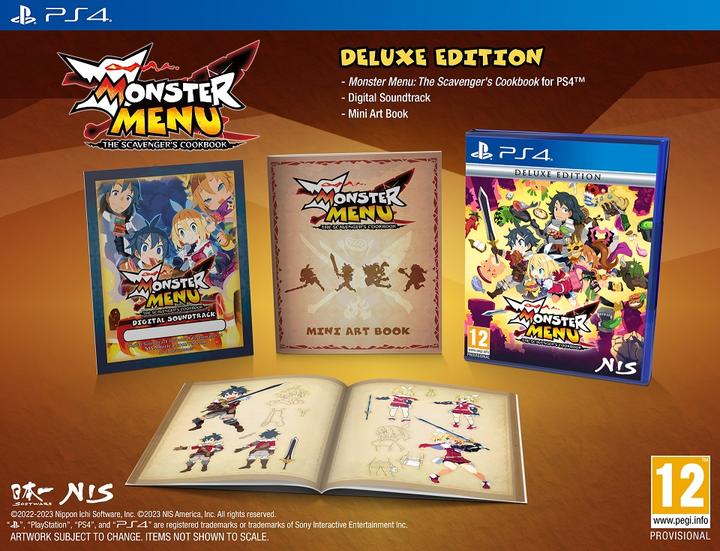 Produktbild NIS Monster Menu: The Scavenger’s Cookbook (Deluxe Edition) (PS4, EN)