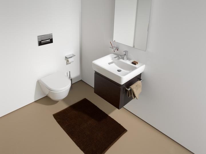 Actual product image Laufen PRO washbasin 45x34cm, with tap hole white (340 mm, 450 mm)