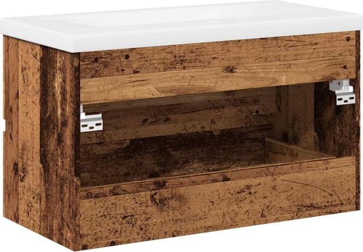 Immagine prodotto VidaXL Mobiletto Vanity a parete Mobiletto da bagno con lavabo incorporato