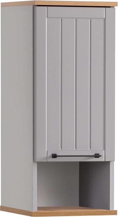 Platinum grey, oak country house decor