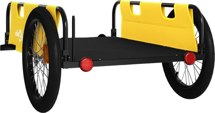 Actual product image VidaXL Fahrradanhänger Oxford-Gewebe & Eisen