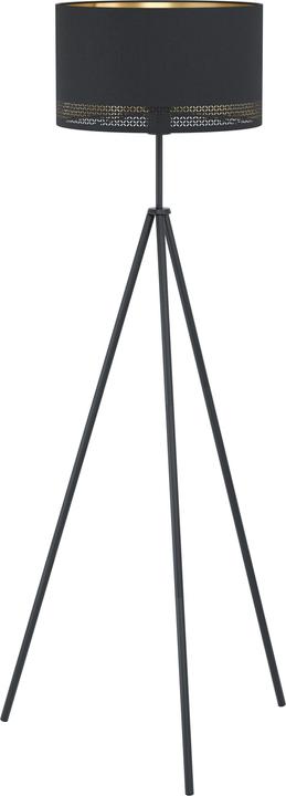 Produktbild EGLO Stehleuchte ESTEPERRA 1x E27, Schwarz/Gold (E27)