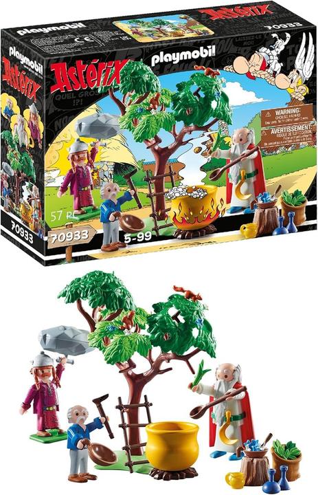 Image du produit Playmobil Panoramix et le chaudron de Potion Magique (70933, Playmobil Astérix)