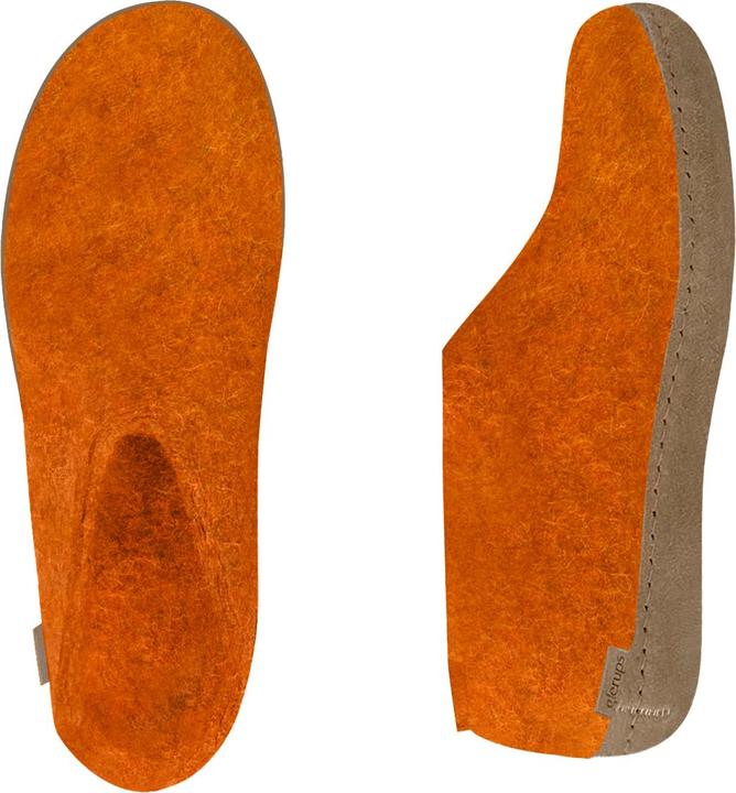 Actual product image Glerups Leather sole slipper (41)