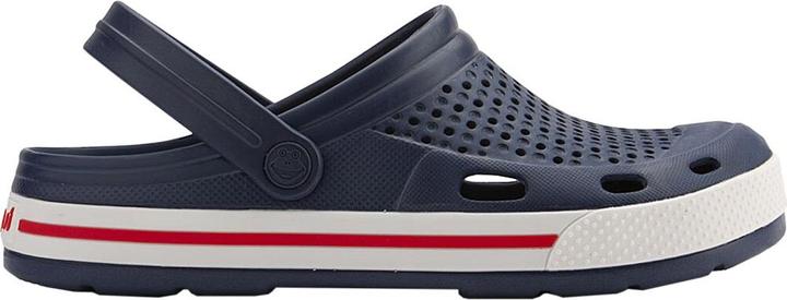 Produktbild Coqui Damen-Clogs Lindo marineblau-weiss 6413-100-2132 40 (40)