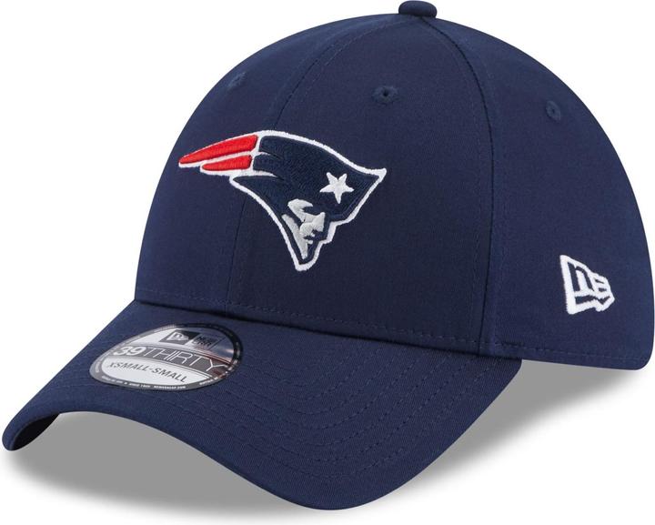 New Era 39Thirty Stretch Cap - New England Patriots - S/M (S/M)