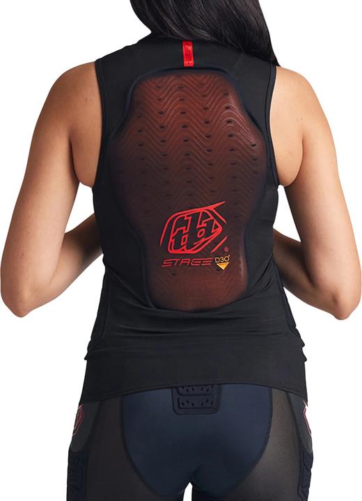 Image du produit Troy Lee Designs Stage Ghost D30 Vest Baselayer (XL, Protection dorsale, Protège-poitrine, Coudes, Modèle unique)