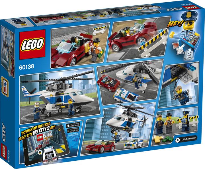 Produktbild LEGO Rasante Verfolgungsjagd (60138, LEGO City)