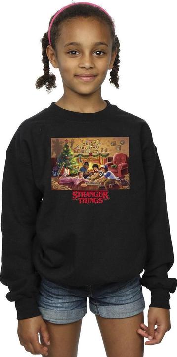 Image du produit Netflix - Sweat STRANGER THINGS CHRISTMAS GATHERING - Fille (152, 158)