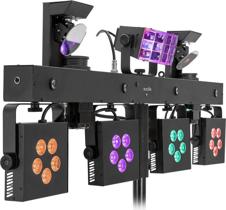 Image du produit Eurolite Kit d'éclairage compact LED KLS Scan Pro Next FX
