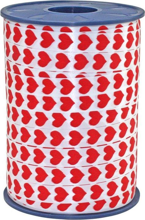 Immagine prodotto Pattberg Nastro della luna di miele 1 cm x 250 m, rosso/bianco (Nastro da regalo, 1 x)