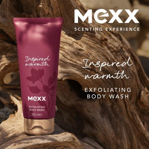 Actual product image Mexx INSPIRED Warmth Exfoliating Shower 200 ml (200 ml)