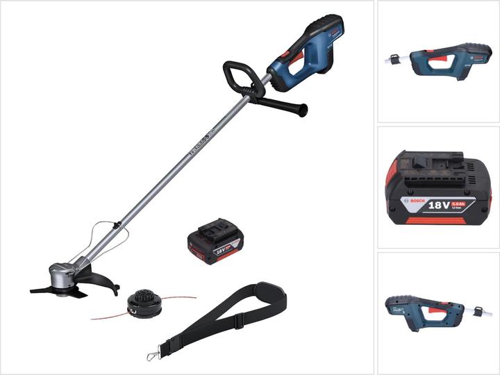 Productafbeelding Bosch Professional Bosch GFR 18V-23 Professionele accu bosmaaier 18 V 230 mm borstelloos + 1x accu 5.0 Ah - zonder