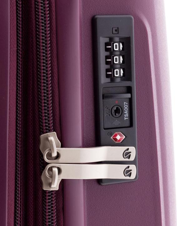 Actual product image Wüsthof 5000 4 Rollen Kabinentrolley 55 cm mit Dehnfalte (34 l, Hand luggage (up to 50 litres))