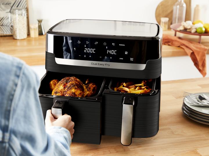 Produktbild Tefal Dual Easy Fry & Grill EY905N (CH-Stecker)