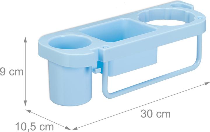 Actual product image Relaxdays Hairdryer holder